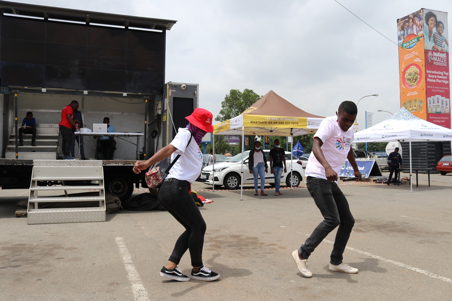 YHA and As’bangene share the responsibility at youth drive