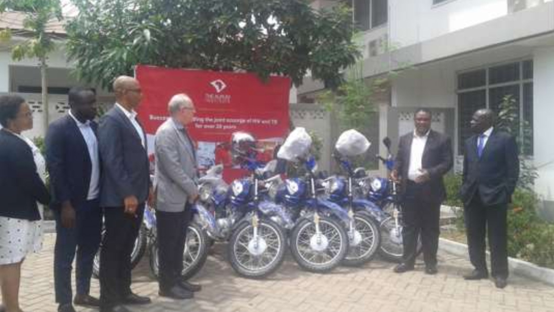 Aurum Institute Ghana supports TB case finding intervention