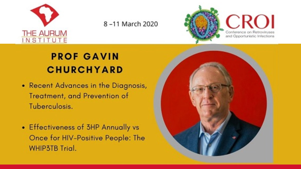 Watch: Prof Gavin Churchyard at CROI